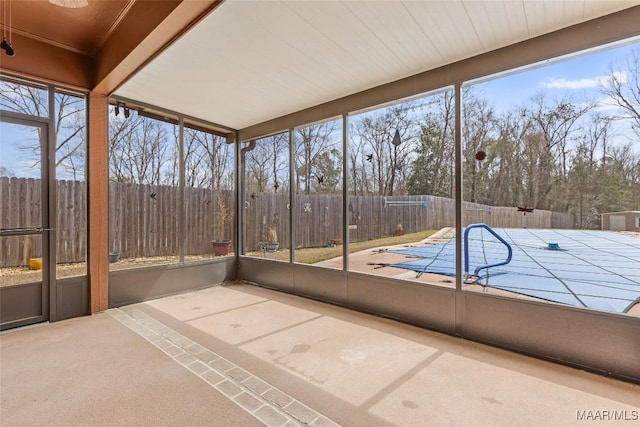 125 Greenfield Pl, Wetumpka, AL 36093 - view of unfurnished sunroom