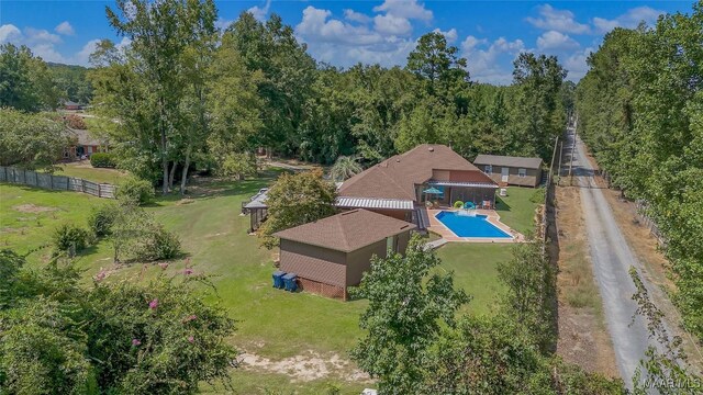 125 Greenfield Pl, Wetumpka, AL 36093 - drone / aerial view