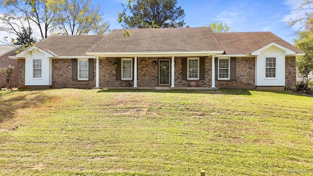 29 Creek Dr, Montgomery, AL 36117 - ranch-style house with brick siding and a front lawn