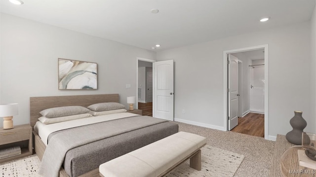 3140 Knotts Dr, Montgomery, AL 36116 - bedroom with carpet and recessed lighting