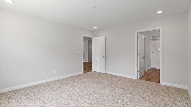 3140 Knotts Dr, Montgomery, AL 36116 - unfurnished bedroom featuring carpet and recessed lighting