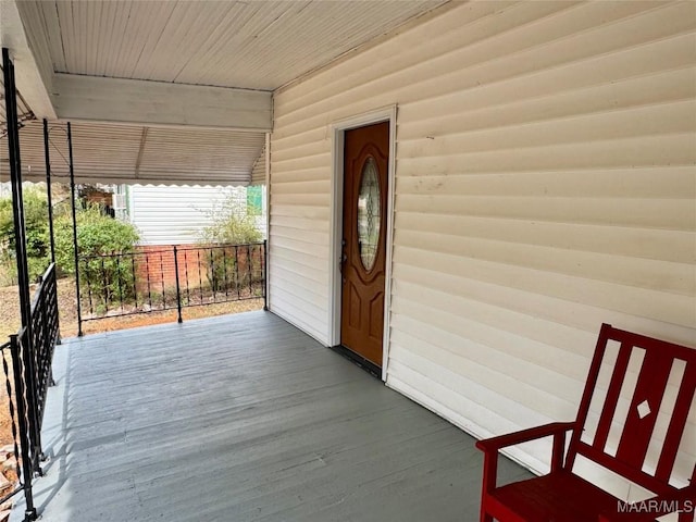 view of entrance to property