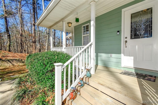 74 Lake Point Dr, Jacksons Gap, AL 36861 - property entrance featuring covered porch