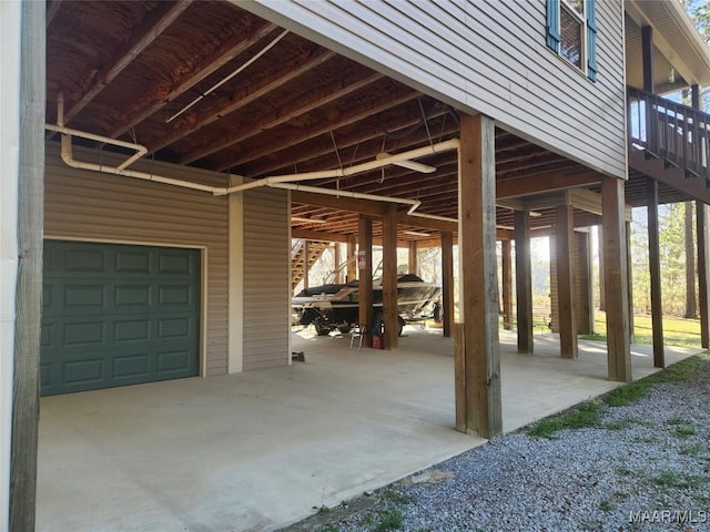2085 Robinson Pond Rd, Prattville, AL 36067 - view of patio / terrace with a carport