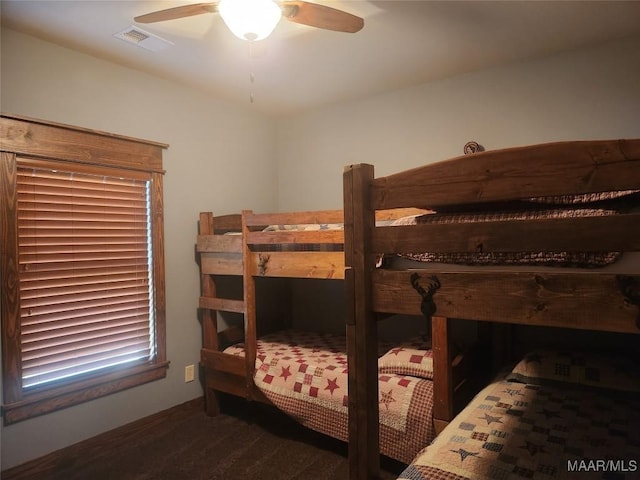 2085 Robinson Pond Rd, Prattville, AL 36067 - bedroom with visible vents and a ceiling fan