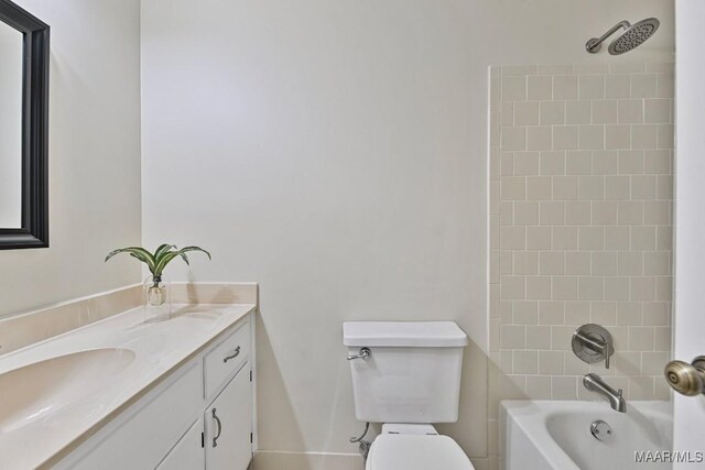 6528 Enfield Mews, Montgomery, AL 36117 - full bath with tub / shower combination, toilet, and vanity