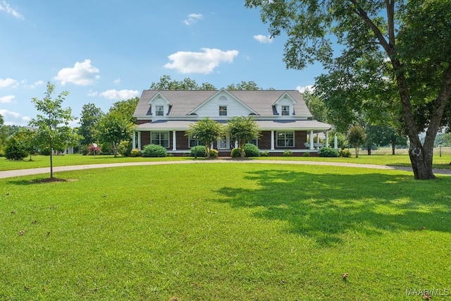 13650 County Road 29th Rd, Clanton, AL 35045 - view of front facade with a front lawn and covered porch