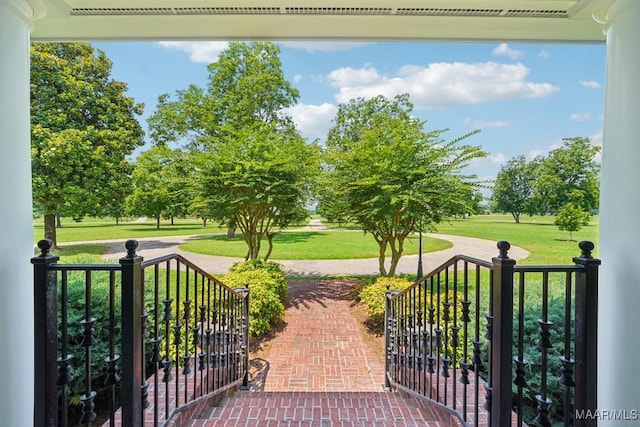 13650 County Road 29th Rd, Clanton, AL 35045 - gate featuring covered porch and a yard