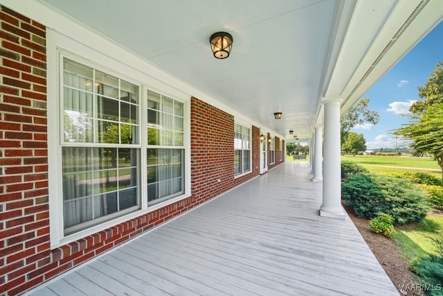13650 County Road 29th Rd, Clanton, AL 35045 - view of wooden porch