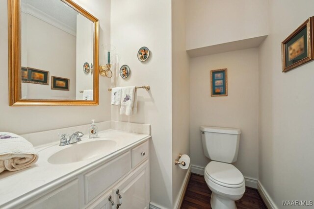 13650 County Road 29th Rd, Clanton, AL 35045 - bathroom with wood finished floors and vanity