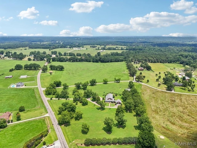 13650 County Road 29th Rd, Clanton, AL 35045 - aerial view of sparsely populated area with a pastoral area