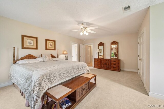13650 County Road 29th Rd, Clanton, AL 35045 - bedroom featuring light carpet and a ceiling fan