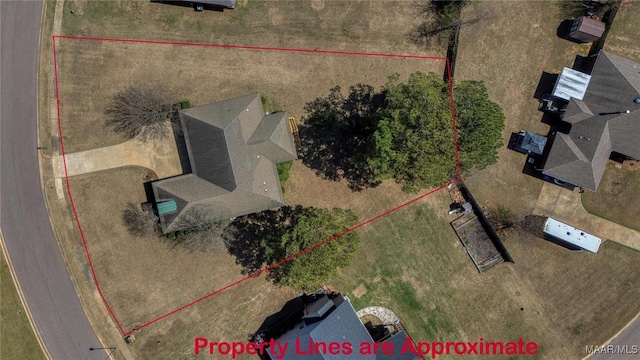 1605 Guiding Way Ln, Prattville, AL 36067 - view of property location featuring property boundaries highlighted