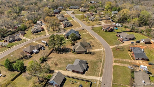 1605 Guiding Way Ln, Prattville, AL 36067 - aerial overview of property's location with nearby suburban area