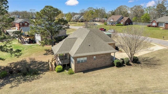 1605 Guiding Way Ln, Prattville, AL 36067 - aerial perspective of suburban area