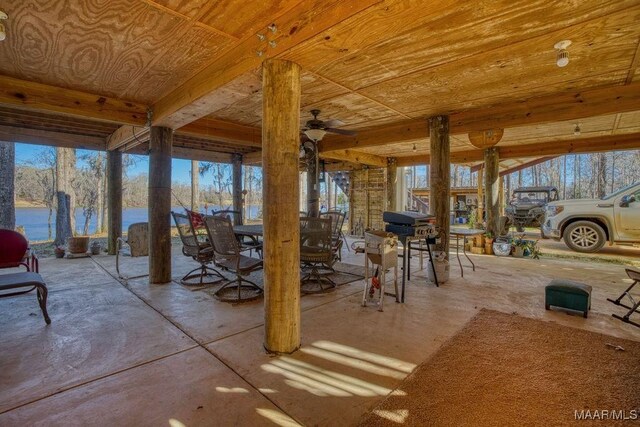 view of patio / terrace featuring outdoor dining space