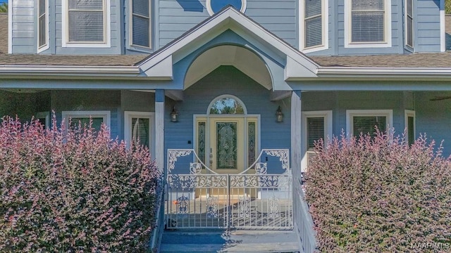 view of property entrance