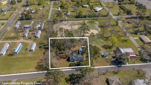 212 N Taylor St, Autaugaville, AL 36067 - bird's eye view