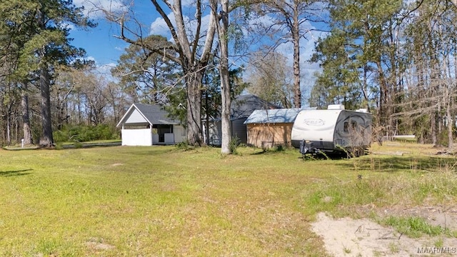 212 N Taylor St, Autaugaville, AL 36067 - view of yard featuring an outdoor structure