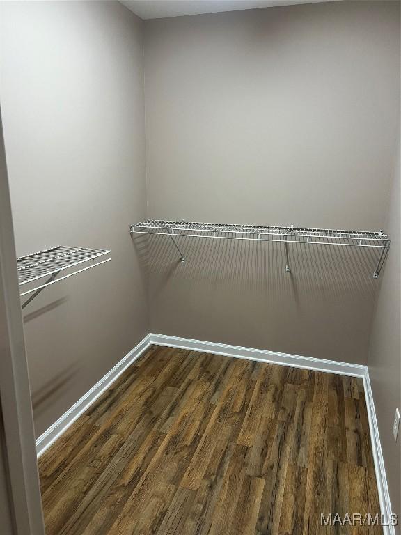 376 Mckenzie St, Mckenzie, AL 36456 - spacious closet featuring dark wood-type flooring