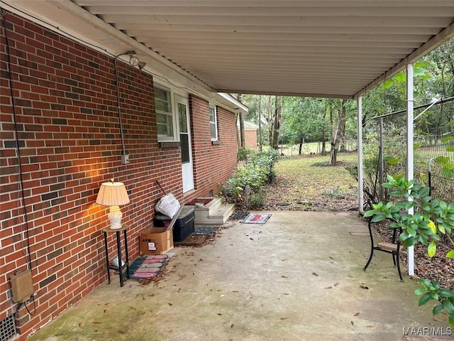 125 Butler St, Selma, AL 36701 - view of patio / terrace with fence