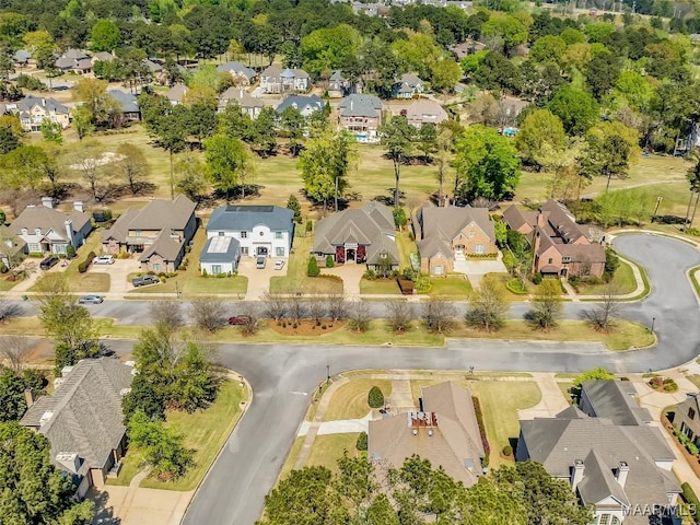 9533 Fendall Hall Cir, Montgomery, AL 36117 - bird's eye view featuring a residential view