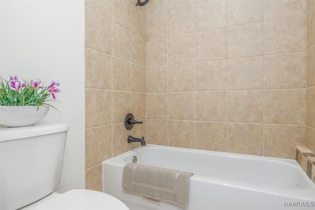 9533 Fendall Hall Cir, Montgomery, AL 36117 - full bathroom featuring toilet and bathing tub / shower combination