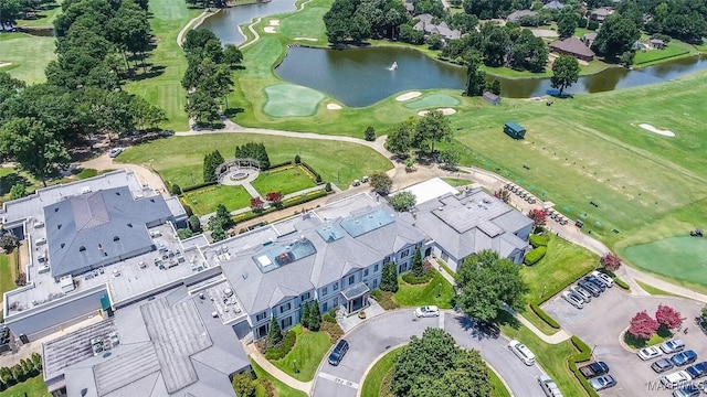 9533 Fendall Hall Cir, Montgomery, AL 36117 - aerial view with view of golf course and a water view