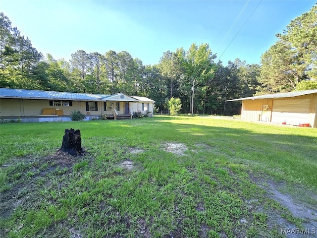 9100 Grier Rd, Wetumpka, AL 36092 - view of green lawn