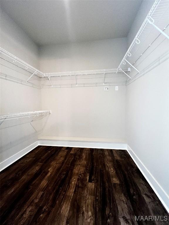 228 Mountain Laurel Rdg, Wetumpka, AL 36093 - walk in closet featuring wood finished floors