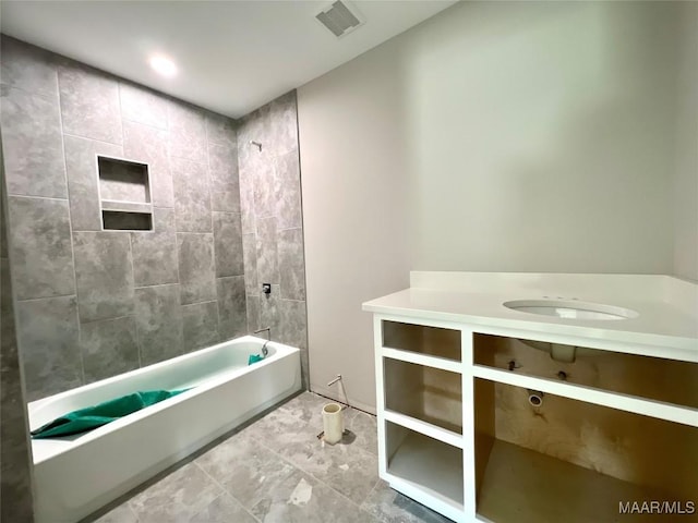 1150 Southern Hills Dr, Wetumpka, AL 36093 - full bath featuring  shower combination and vanity