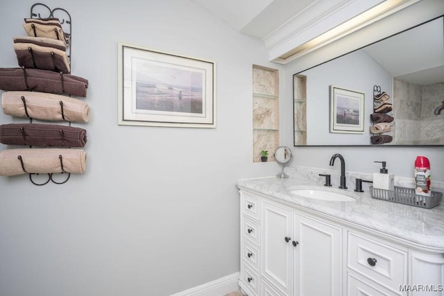 2714 County Road 54, Ozark, AL 36360 - bathroom featuring baseboards and vanity