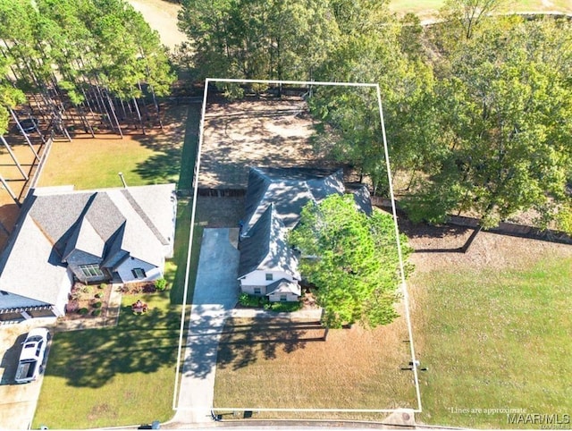 126 N Dogwood Ter, Wetumpka, AL 36093 - bird's eye view