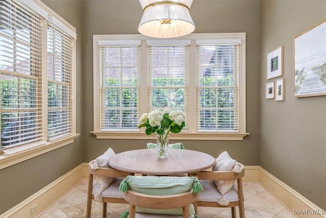 8573 W Hampton Ct, Montgomery, AL 36117 - dining room featuring breakfast area and baseboards