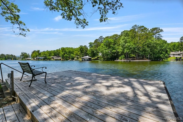 210 Weluvit Ln, Titus, AL 36080 - dock area with a water view