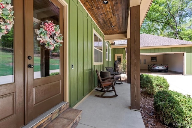 177 Tankersley Rd, Wetumpka, AL 36092 - doorway to property with roof with shingles, french doors, and board and batten siding