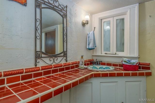 bathroom with a sink