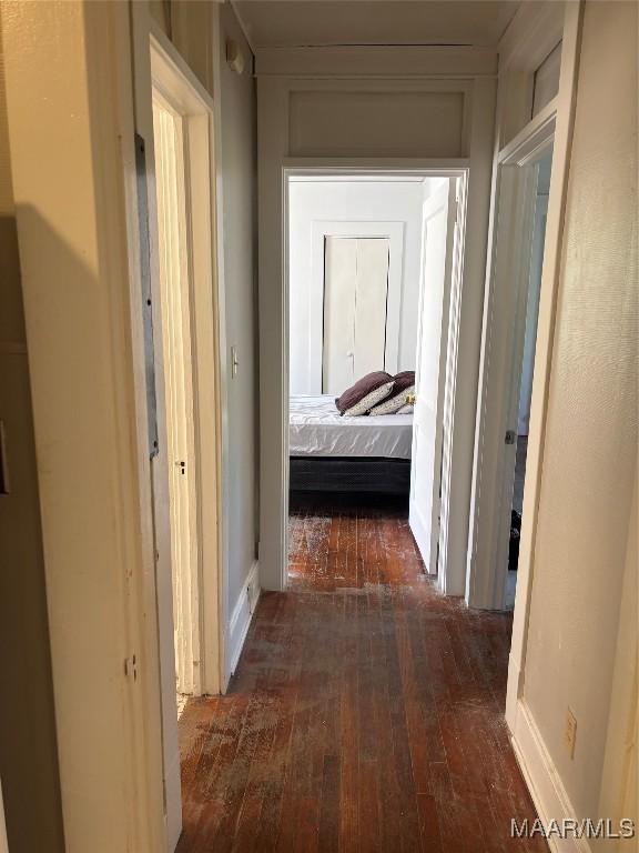 305 Federal Dr, Montgomery, AL 36107 - hall with hardwood / wood-style flooring