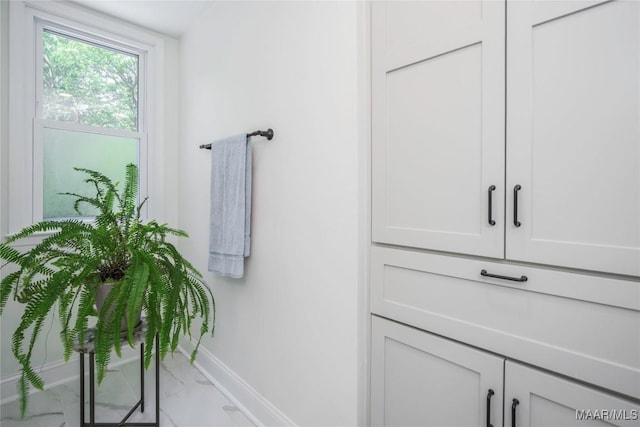 6432 Wynwood Pl, Montgomery, AL 36117 - bathroom with baseboards and marble finish floors