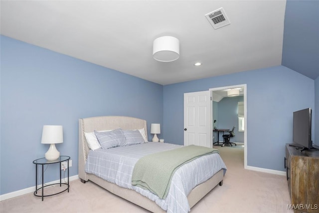 6432 Wynwood Pl, Montgomery, AL 36117 - carpeted bedroom featuring an office area, baseboards, and recessed lighting