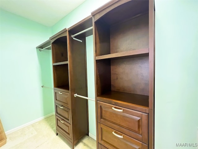 view of spacious closet