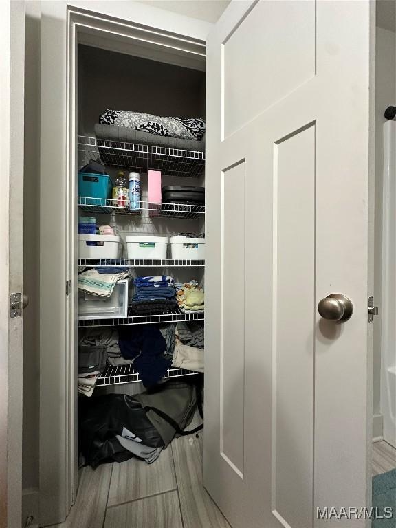 view of closet