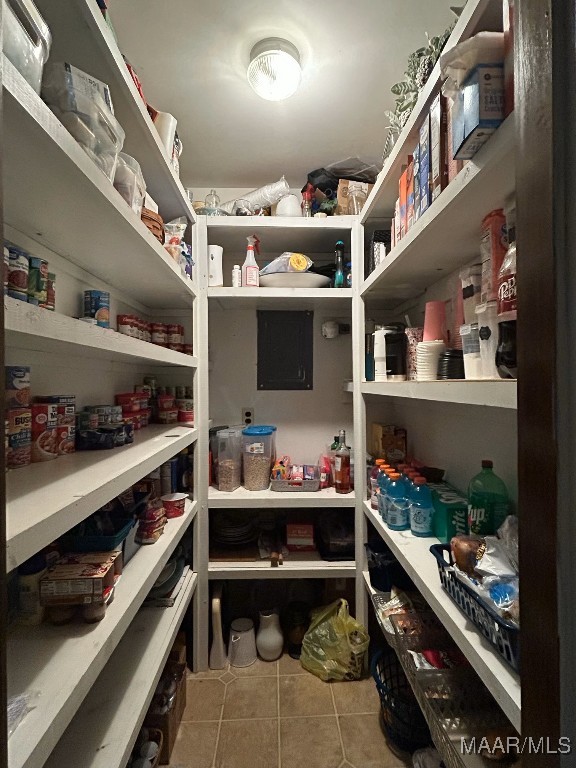 view of pantry