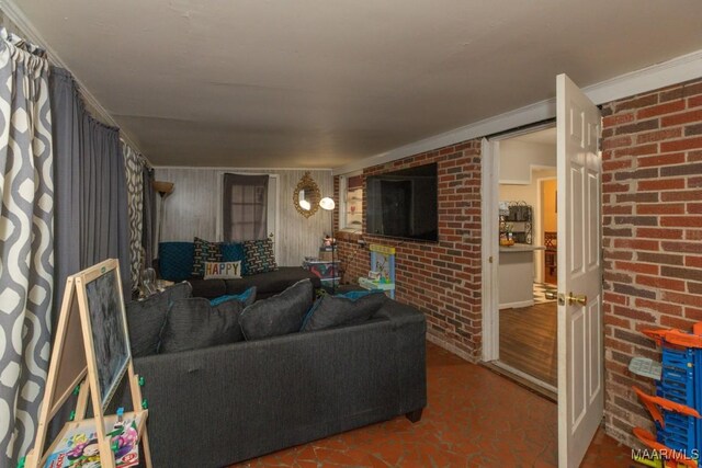 view of living room
