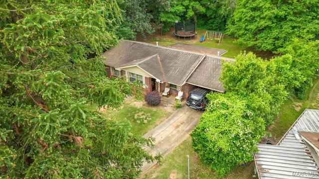 bird's eye view