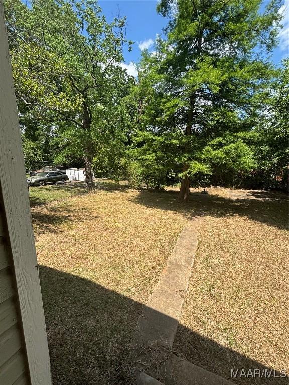 view of yard