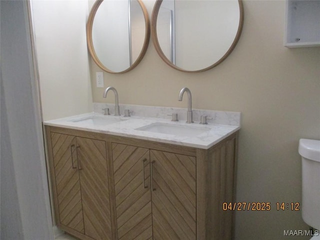 3244 Cheltenham Dr, Montgomery, AL 36116 - bathroom featuring double vanity and a sink
