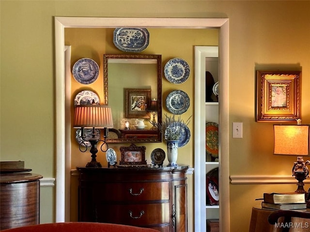 view of interior details