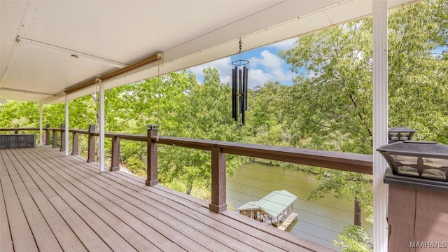 733 Cartwright Rd, Titus, AL 36080 - view of wooden deck