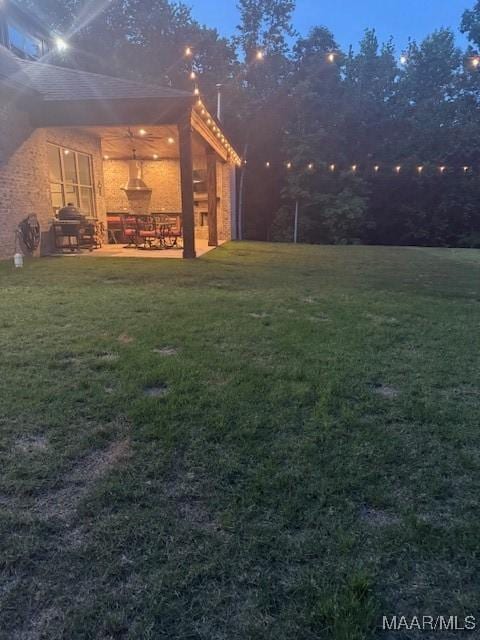 169 Foxfire Ct, Wetumpka, AL 36092 - view of yard featuring a patio